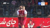 گل سوم پرسپولیس به استقلال خوزستان توسط ایگور سرگیف