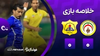 خلاصه بازی فجرسپاسی 0-0 صنعت نفت آبادان