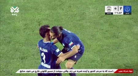 گل سوم گل گهر به چادرملو توسط مجتبی فخریان