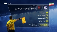 داوری بازی استقلال خوزستان و نساجی