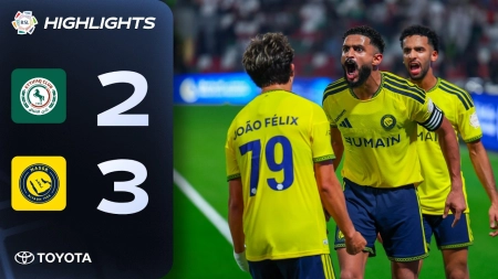 خلاصه بازی الاتفاق 2-3 النصر