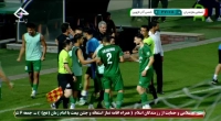 گل اول شمس آذر به نساجی توسط محمدرضا محمدی