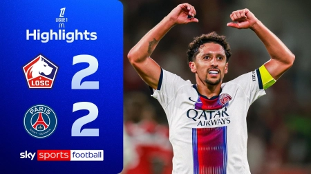 خلاصه بازی لیل 2-2 پاری سن ژرمن