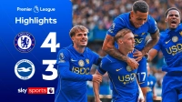 خلاصه بازی چلسی 4-3 برایتون