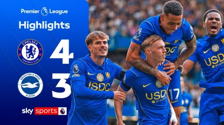 خلاصه بازی چلسی 4-3 برایتون