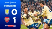 خلاصه بازی استون ویلا 0-1 آرسنال