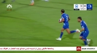 گل اول استقلال خوزستان به چادرملو توسط عارف رستمی
