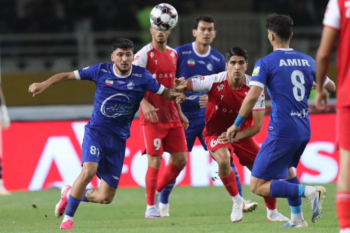 استقلال ۱-۱ پرسپولیس؛ تساوی سرخابی‌ها در شب پرهیجان نقش‌جهان