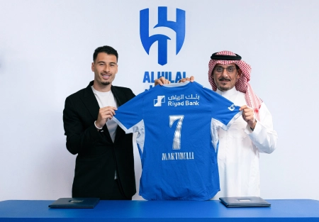 رکورد فروش آرسنال شکست؛ انتقال بزرگ مارتینلی به الهلال