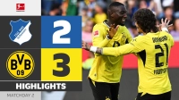 خلاصه بازی هوفنهایم 2-3 دورتموند