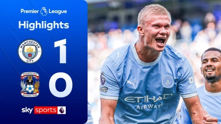 خلاصه بازی منچسترسیتی 1-0 کاونتری