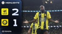 خلاصه بازی الاتحاد 2-1 النصر