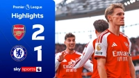 خلاصه بازی آرسنال 2-1 چلسی