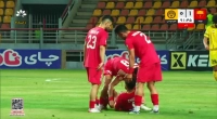 گل اول فولاد خوزستان به فجر توسط احسان محروقی
