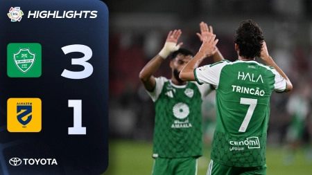 خلاصه بازی الاهلی عربستان 3-1 الحزم