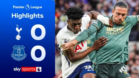 خلاصه بازی تاتنهام 0-0 اورتون
