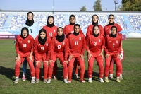 دختران نوجوان فوتبال ایران بر سکوی نایب قهرمانی کافا