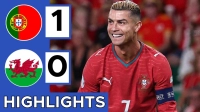 خلاصه بازی پرتغال 1-0 ولز