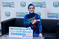 شجاعت زنانه در قلب رقابت‌های آسیایی؛ اولین حضور تاریخی بانوان ترامپولین‌