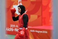 پایان رویای مدال «سارینا نقش» در رینگ ناگویا