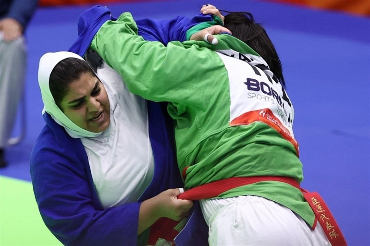 شاهکار بانوی کوراش ایران با کسب مدال برنز بازی‌های آسیایی