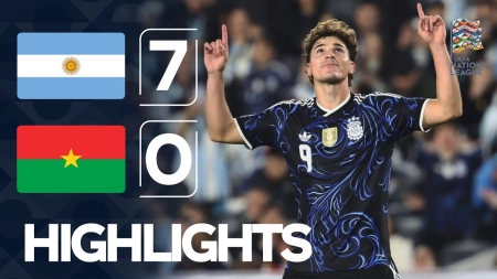 خلاصه بازی آرژانتین 7-0 بورکینافاسو