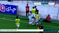 گل اول ذوب آهن به نساجی توسط رحمان جعفری
