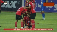 گل اول تراکتور به استقلال توسط سیدمهدی حسینی