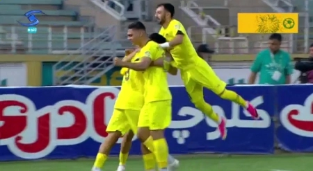 گل اول شمس آذر به پیکان توسط میلاد سورگی