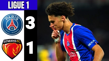 خلاصه بازی پاری سن ژرمن 3-1 لومان