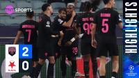 خلاصه بازی صباح باکو 2-0 اسلاویا پراگ
