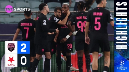 خلاصه بازی صباح باکو 2-0 اسلاویا پراگ