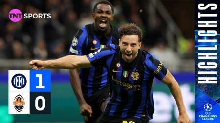 خلاصه بازی اینتر 1-0 شاختار