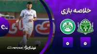 خلاصه بازی آلومینیوم 0-0 ذوب آهن