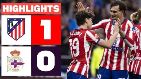 خلاصه بازی اتلتیکو مادرید 1-0 لاکرونیا