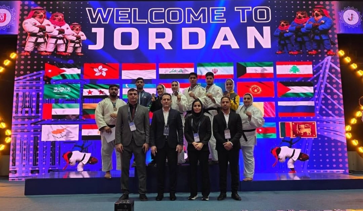 حکمرانی جودوی ایران بر آسیا با قهرمانی مقتدرانه در اردن